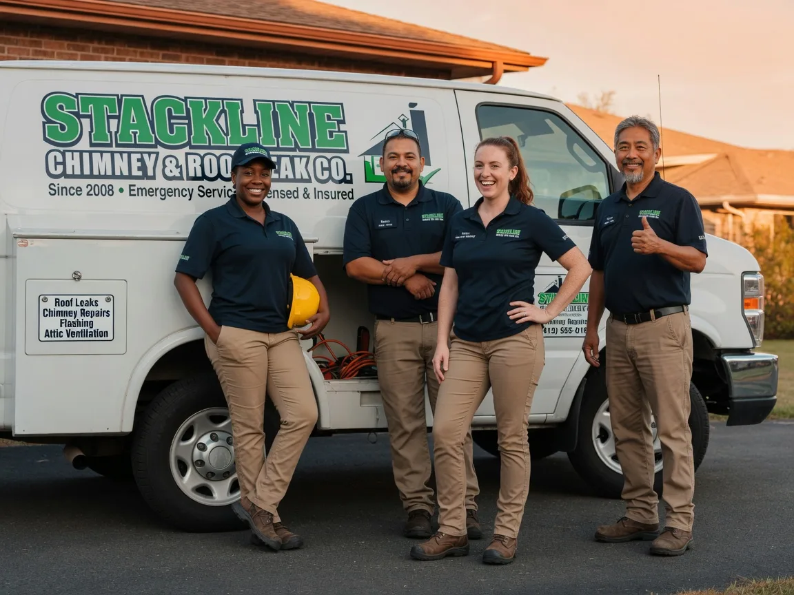 Chimney flashing repair company in Windham, CT